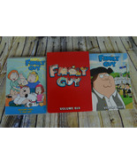 Family Guy DVD Sets Volume 2 Volume 6 Volume 8 Lot - $10.88