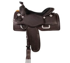 Best Western Leather Horse Saddle Wade Pleasure Barrel  11&quot; - 18&quot; - £450.95 GBP