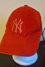 Red Suede NY Yankees Cap, very good condition  - $28.77