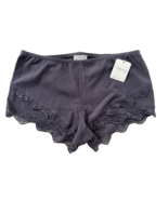 Intimately Free People Lace Rib Bootie Shorts Grey ( XS ) - $54.09 CAD