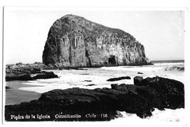 Chile Piedra de la Iglesia Constitution Church of Stone Kodak RPPC Postcard - $6.69