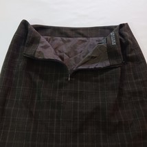 Tailor Back Zipper Women's Gray Plaid Pencil Straight Skirt Size 4 image 8