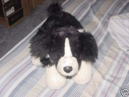 18&quot; Build A Bear Barking Border Collie Plush Dog Toy   - £19.46 GBP