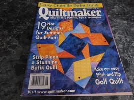 Quiltmaker Step by Step Magazine July August 2005 No 104 Fair Quarters - $2.99