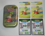 (1) Pokemon (Empty)Tin (1) Art Card (Furcoco) (1) Sticker Sheet (2) Code... - £7.99 GBP