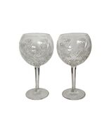 Pair Waterford Crystal Millennium Prosperity Toasting Balloon Wine Goble... - $108.29 CAD