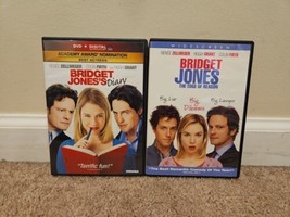 Lot of 2 Bridget Jones DVDs: Bridget Jones&#39;s Diary, The Edge of Reason - £7.60 GBP
