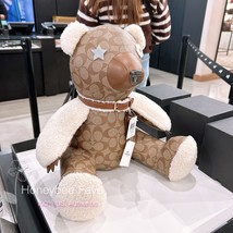 NWT Coach Bear In Signature Canvas - $339.00