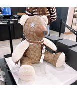 NWT Coach Big Bear In Signature Canvas F75528 - $410.23 CAD