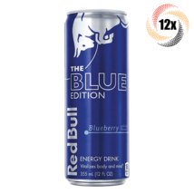 12x Cans Red Bull Blueberry Flavor Energy Drink 12oz Vitalizes Body &amp; Mind! - £41.56 GBP