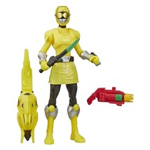 Power Rangers Beast Morphers Beast-X Yellow Ranger 6-inch Action Figure Toy Insp - £12.57 GBP