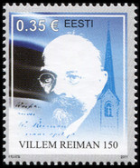 Estonia. 2011. Public Figure and Clergyman Villem Reiman (MNH **) Stamp - $0.56