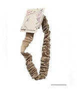 Scunci Stretch Headwrap Beige Satin Tamera Mowry New - $205.02 MXN