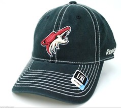 Phoenix Coyotes Reebok NHL Contrast Stitch Relaxed Flex Hockey Cap Hat  ... - £15.55 GBP