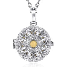 20MM Harmony Ball Flower Cage Pendant Pregnancy Bola Angel Caller Baby Chime Bal - £20.34 GBP