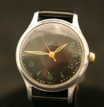 Rare vintage 1970 Soviet 17 jewel men&#39;s Sport USSR 1 M43 Kirova wristwatch - £75.16 GBP