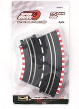 Revell Slot Car Racing 4.5 Inch Curve Track Section 4 Pack Spin Drive NEW - £12.99 GBP