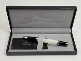 Beautiful Padrino Fiore White Opal Chunky Swirl Premium Ballpoint Pen w ... - $33.85