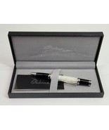 Beautiful Padrino Fiore White Opal Chunky Swirl Premium Ballpoint Pen w ... - £27.05 GBP