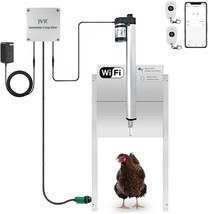 Automatic Smart 2 Point 4 Ghz Wifi Opener For Jvr Chicken Coop Doors With Safety - £140.75 GBP