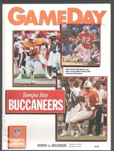 Cleveland Browns vs Tampa Bay Buccaneers-Football Program-9/2/89 - £39.26 GBP