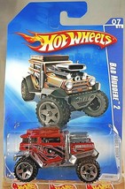 2009 Hot Wheels #143/190 Rebel Rides 7/10 BAD MUDDER 2 Burnt Orange wChr... - £6.16 GBP