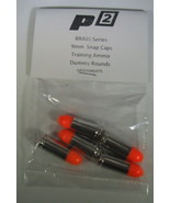 P2 BRASS Series - Snap Caps, Dummy Rounds, Inert Training Rounds, ORANGE... - £10.18 GBP