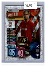 Virgil van Dijk 2019-20 Topps Match Attax Champions League MVP C LIV Liverpool - £2.35 GBP