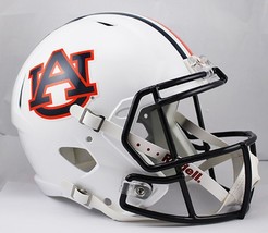 *Sale* Auburn Tigers Full Size Speed Replica Ncaa Football Helmet Riddell! - £107.41 GBP