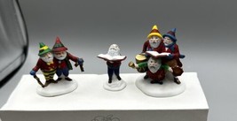 Heritage Village Dept 56  Sing A Song For Santa #56316 Set 3 Boxed 7 x 3.5 x 3&quot; - £11.89 GBP