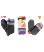 3 Pair Mens Heated Mega Thermal Insulated Socks Size 10-13 Cold Weather ... - $13.73