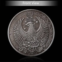Scorpio Zodiac Coin Astrology 12 Constellation Coins Coin Crafts Collection - £7.91 GBP