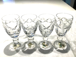WATERFORD Kerry Sherry Glasses Set of (4) 4 1/4” Tall - $60.78