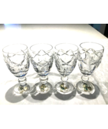 WATERFORD Kerry Sherry Glasses Set of (4) 4 1/4” Tall - £48.52 GBP