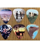 Pink Floyd 6 x Guitar Pick Lot Album Cd Art Double sided  - $16.44 CAD