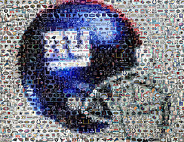 Amazing New York Giants helmet NY Montage LIMITED to 25 - $11.51