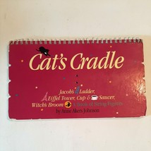 Cats Cradle A Book of String Figures Vintage No String on Cover Spiral Bound &#39;93 - £10.32 GBP