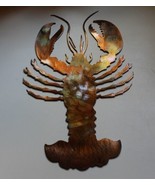 Lobster - Metal Wall Art - Copper 7 1/2&quot; x 14&quot;  - $23.73
