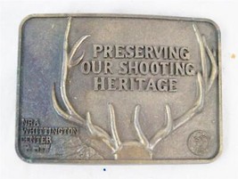 Vintage NRA Whittington Center Belt Buckle - $14.84