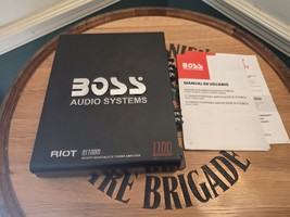 BOSS Audio Systems R1100M Riot Series Car Audio Subwoofer Amplifier 2 -8... - $1,000.53 MXN