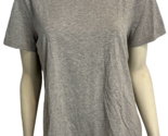 Ann Taylor Women&#39;s Short Sleeve Tee Shirt Gray XL NWT - $16.14