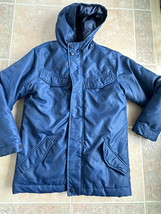 Old Navy  worn once jacket  Snowboarder 3 in 1  navy crockett  boy Size L  10-12 - £30.37 GBP