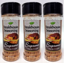 ( LOT 3 ) Steakhouse Seasoning 2.5 oz Each BB:11/2024 New SEALED - £15.58 GBP