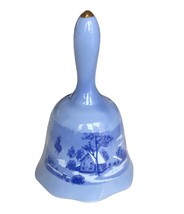 Vintage Currier &amp; Ives Ceramic bell  “The Old Homestead In Winter” - £11.19 GBP