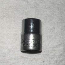 Vintage Craftsman 3/8&quot; Drive 11MM 12 Point Shallow Socket Metric EE 44309 USA - £5.83 GBP