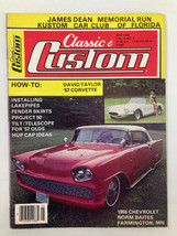 VTG Classic &amp; Custom Magazine May 1983 David Taylor &#39;57 Corvette No Label - $6.60