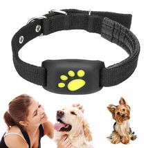 Smart Waterproof Pet Locator GPS Location Collar Tracker Anti-lost For Cats Dogs - £33.79 GBP