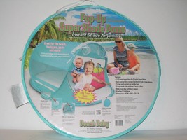 NEW Redmond Beach Baby Kids Pop Up Shade Super Dome in Turquoise 6131 - £26.33 GBP