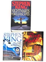  3 Stephen King First Edition Hard Cover Novels Buick 8 Rose Madder Nightmare - £23.68 GBP
