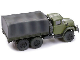 ZIL 131 Cargo Truck Green w White Stripes Ukrainian Ground Forces 1/72 D... - £41.29 GBP